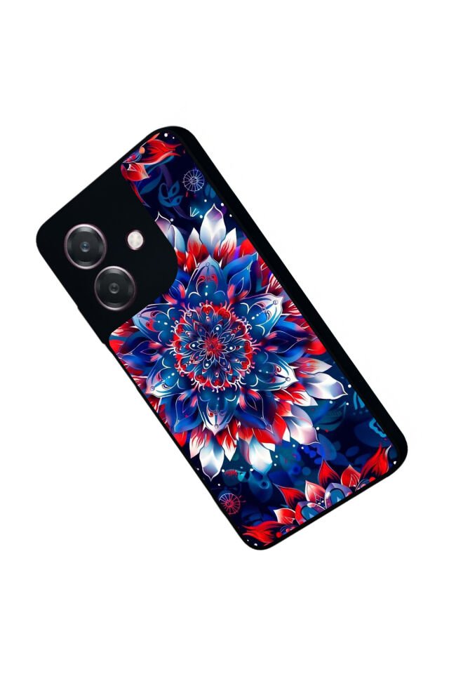 Oppo A3 5G Uyumlu Mandala Tasarımlı Glossy Premium Kılıf