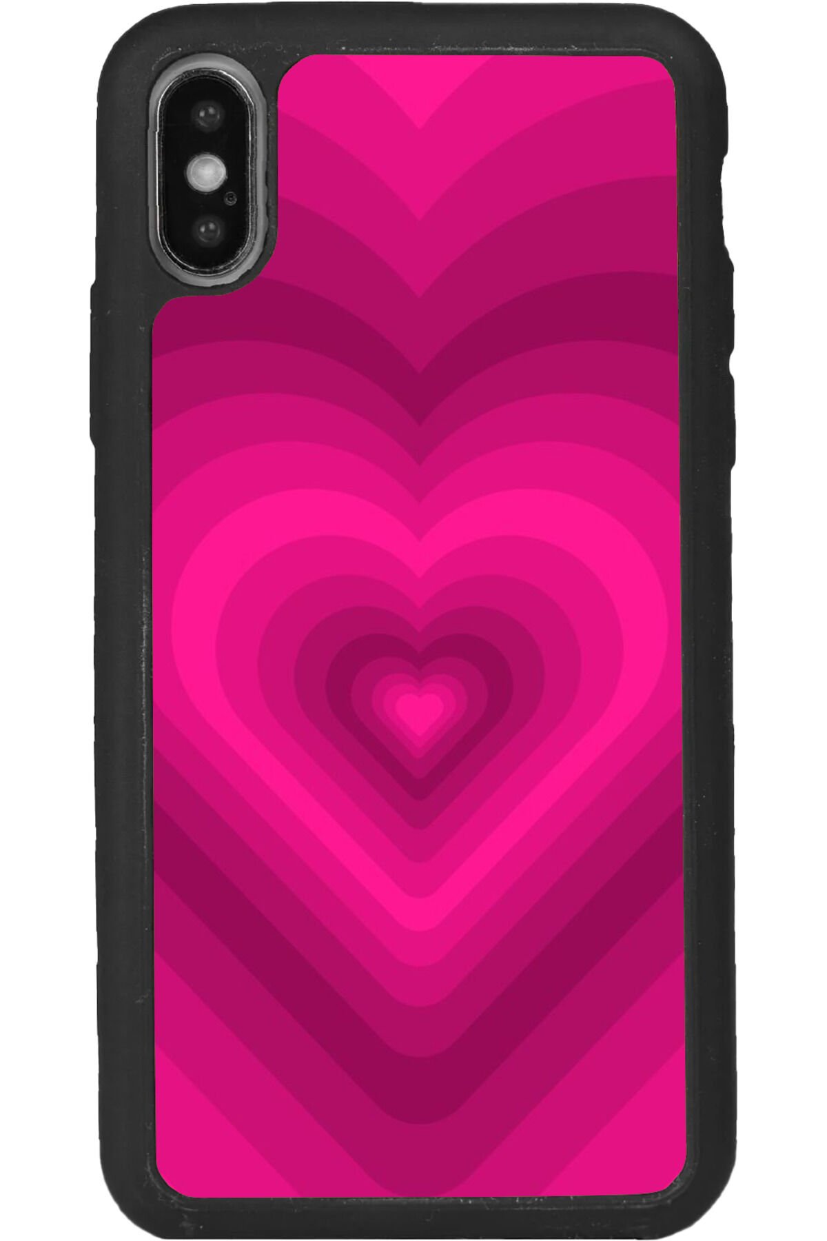 iPhone XS Max Uyumlu Mat Siyah uyumlu Kılıf – Yumuşak Silikon, Koruyucu, Şok Emici Kapak