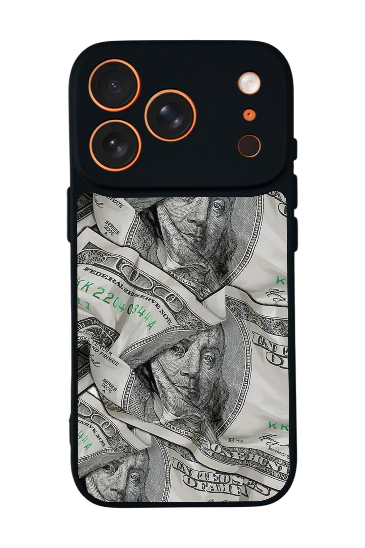 iPhone 17 Pro Uyumlu Money Para Tasarımlı Glossy Premium Kılıf