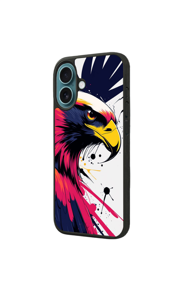 iPhone 16 Uyumlu Besiktas Tasarımlı Glossy Premium Kılıf