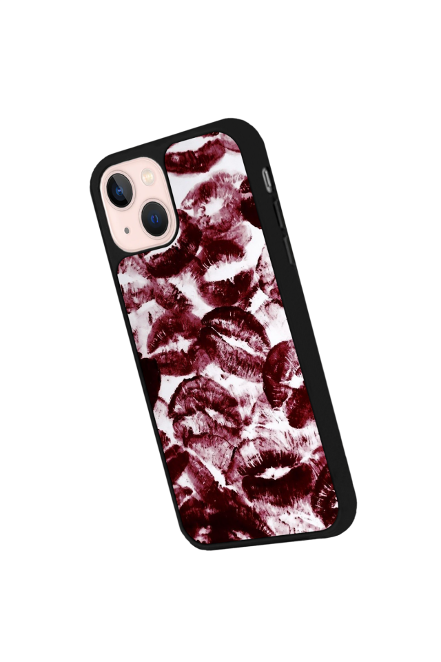 iPhone 15 Plus Uyumlu Dudak Tasarımlı Glossy Premium Kılıf