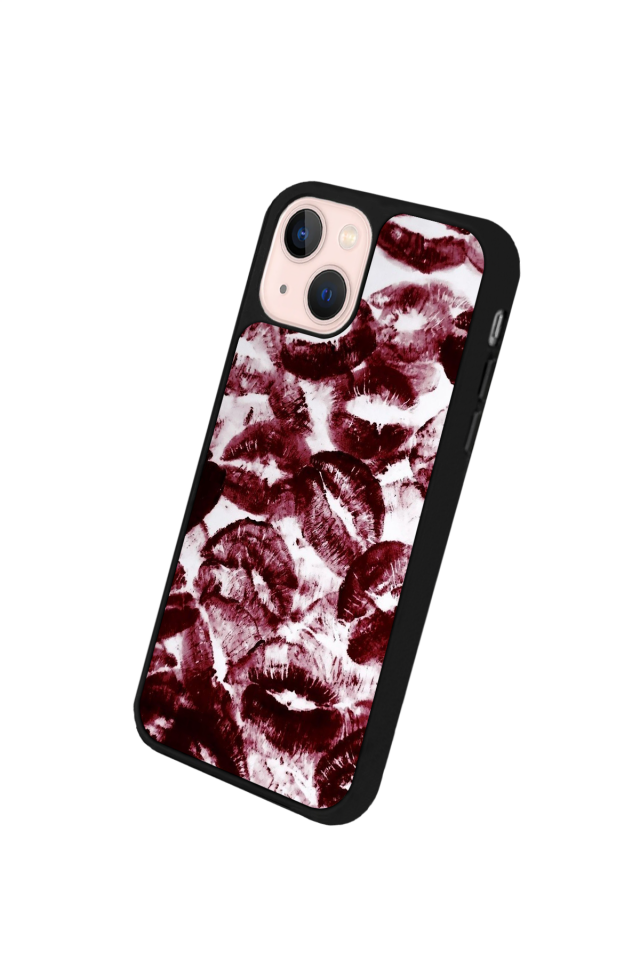 iPhone 15 Plus Uyumlu Dudak Tasarımlı Glossy Premium Kılıf