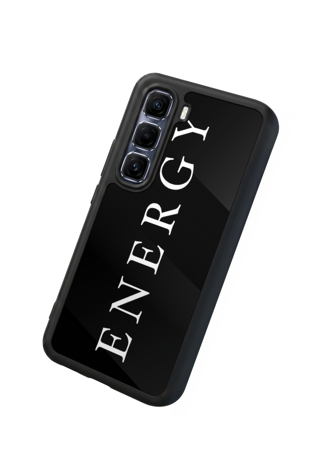 Infinix Hot 60 Pro Plus Uyumlu Energy Tasarımlı Glossy Premium Kılıf