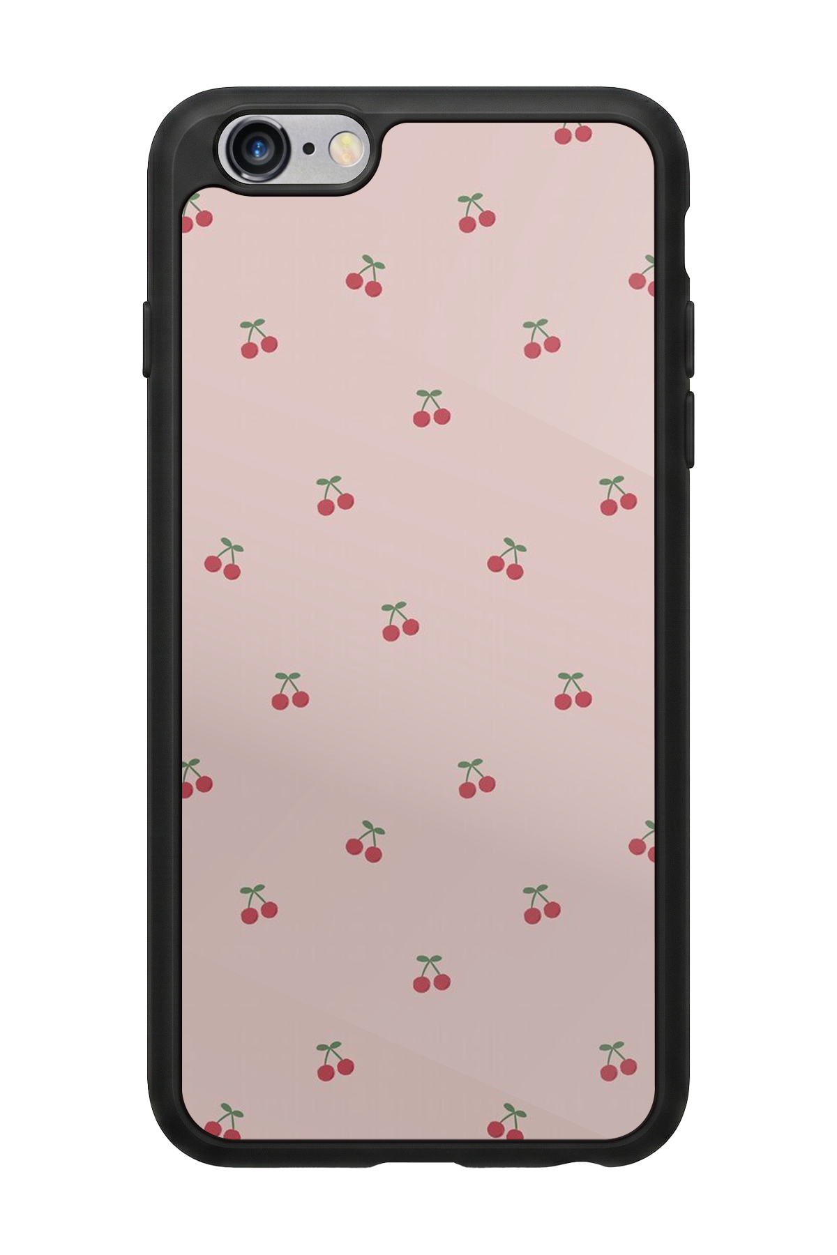 iPhone 6 Plus Uyumlu Kiraz Tasarımlı Glossy Premium Kılıf