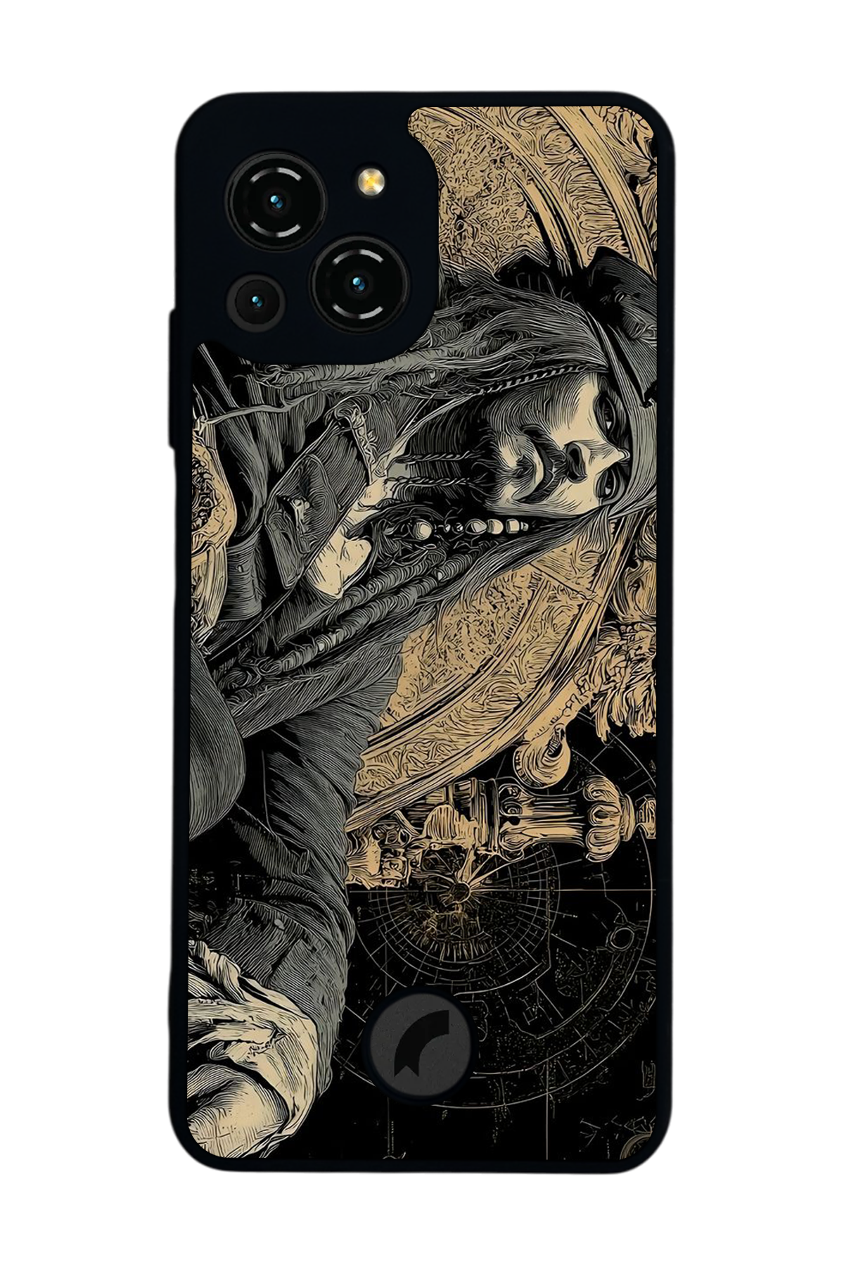 Reeder S23 Pro Max Uyumlu Korsan Tasarımlı Glossy Premium Kılıf