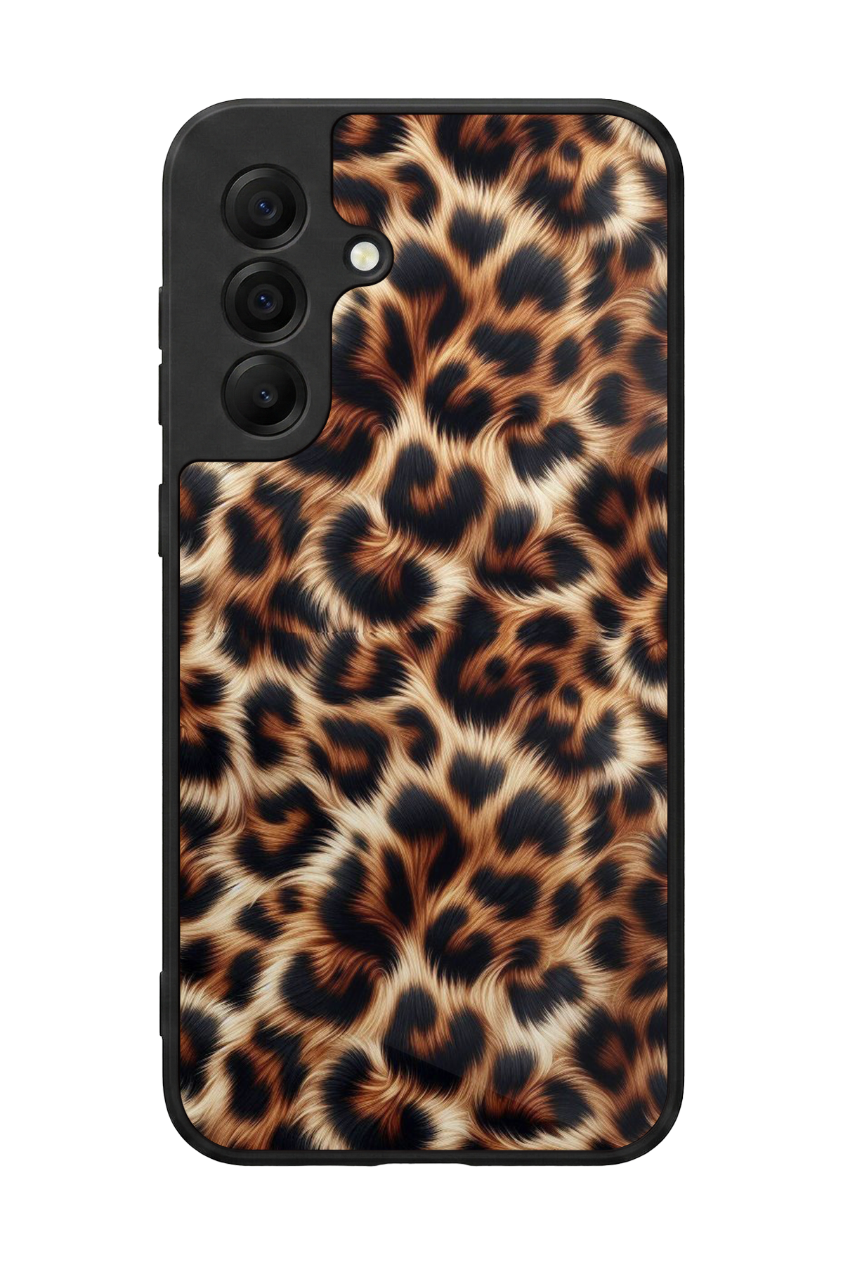 Samsung Galaxy A17 Uyumlu Leopar Tasarımlı Glossy Premium Kılıf