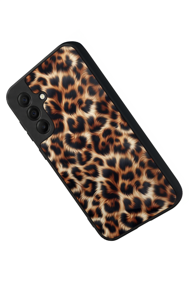 Samsung Galaxy A17 Uyumlu Leopar Tasarımlı Glossy Premium Kılıf