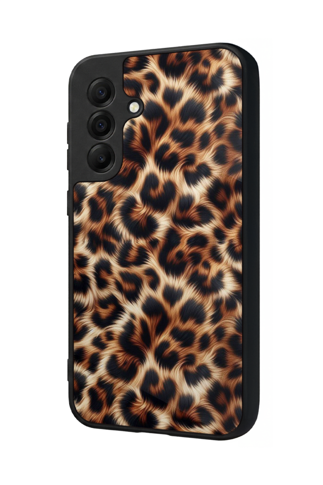Samsung Galaxy A17 Uyumlu Leopar Tasarımlı Glossy Premium Kılıf