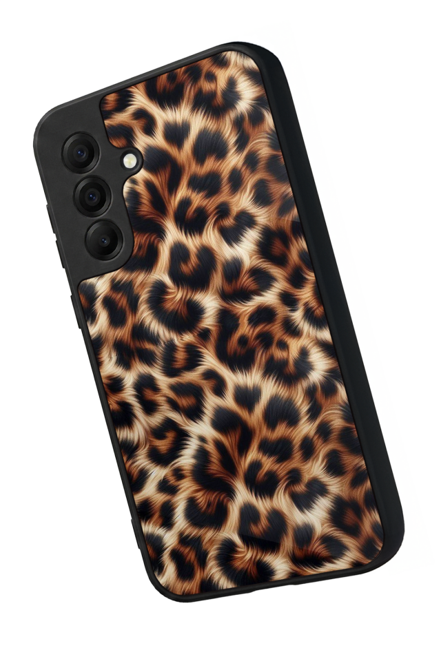 Samsung Galaxy A17 Uyumlu Leopar Tasarımlı Glossy Premium Kılıf