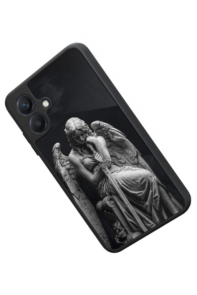 Samsung Galaxy A07 Uyumlu Melek Tasarımlı Glossy Premium Kılıf