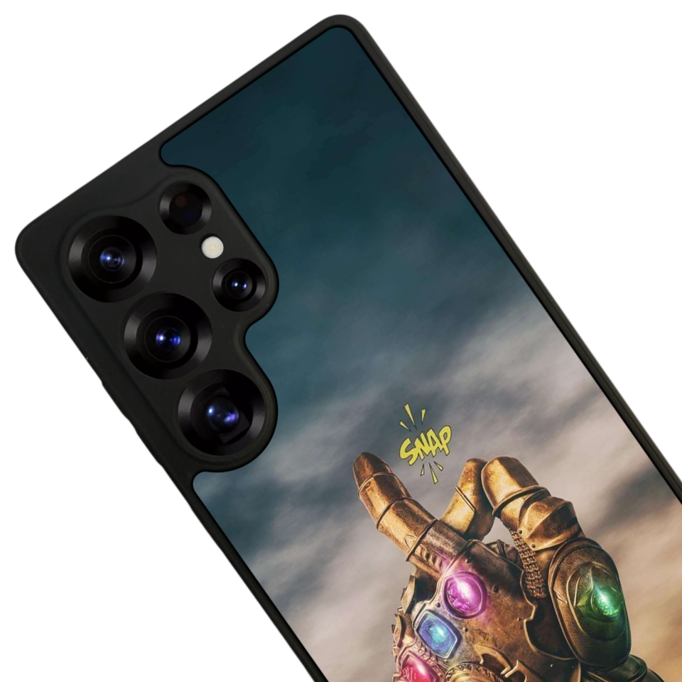 Samsung Galaxy S25 Ultra Uyumlu Thanos Tasarımlı Glossy Premium Kılıf