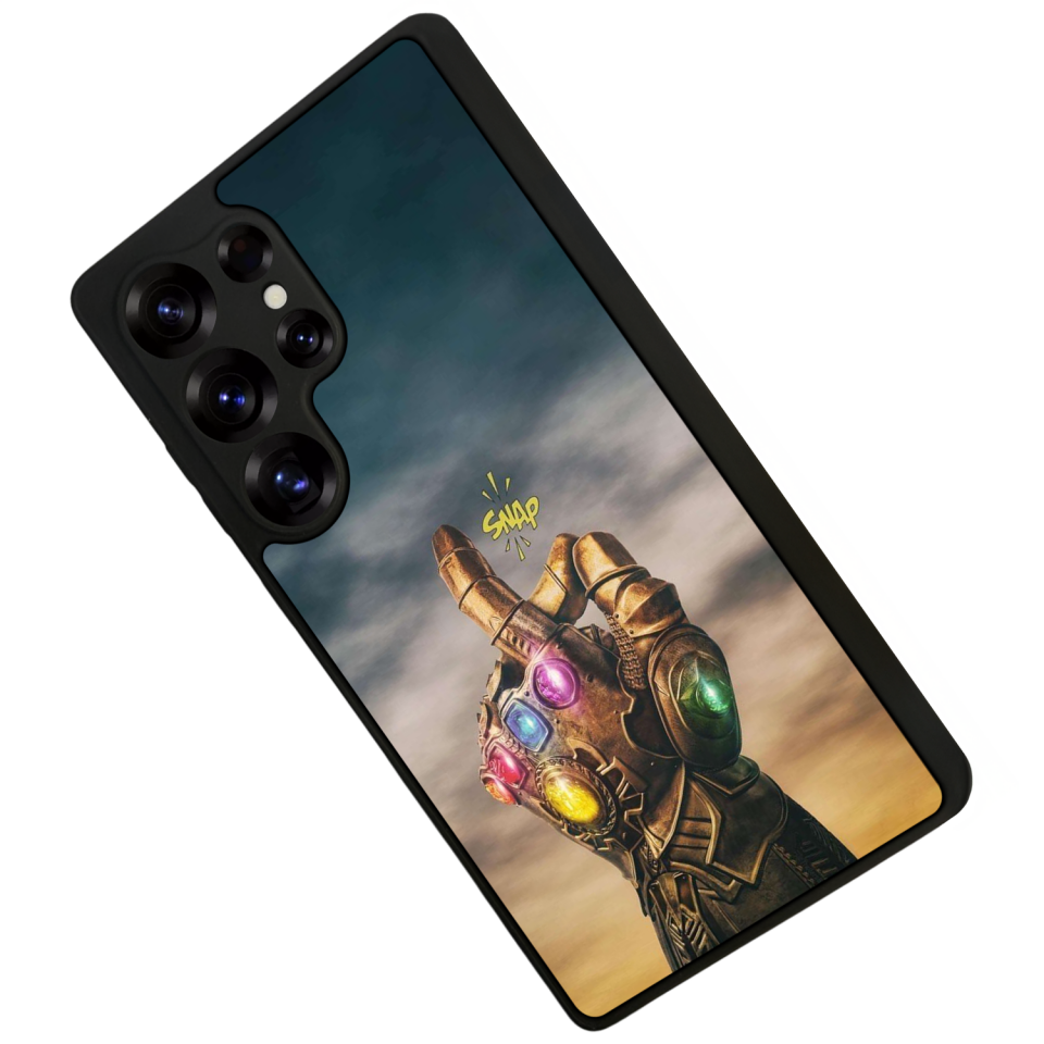 Samsung Galaxy S25 Ultra Uyumlu Thanos Tasarımlı Glossy Premium Kılıf