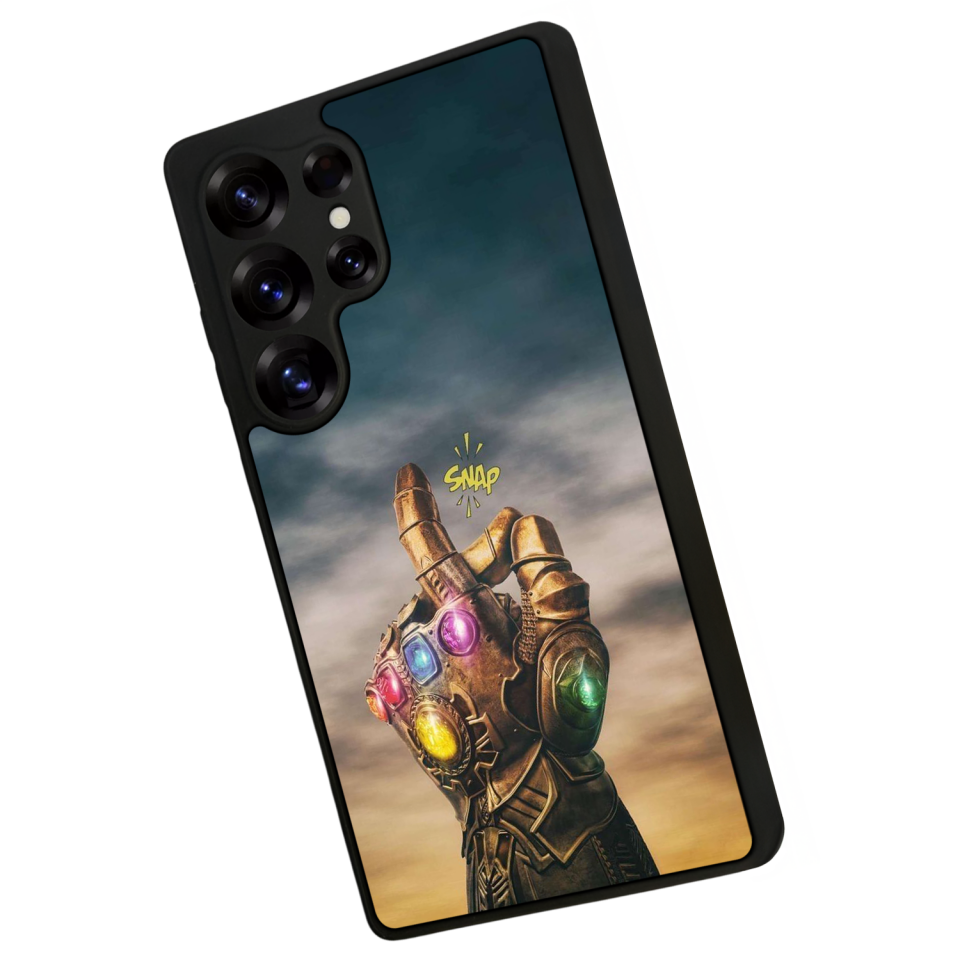 Samsung Galaxy S25 Ultra Uyumlu Thanos Tasarımlı Glossy Premium Kılıf