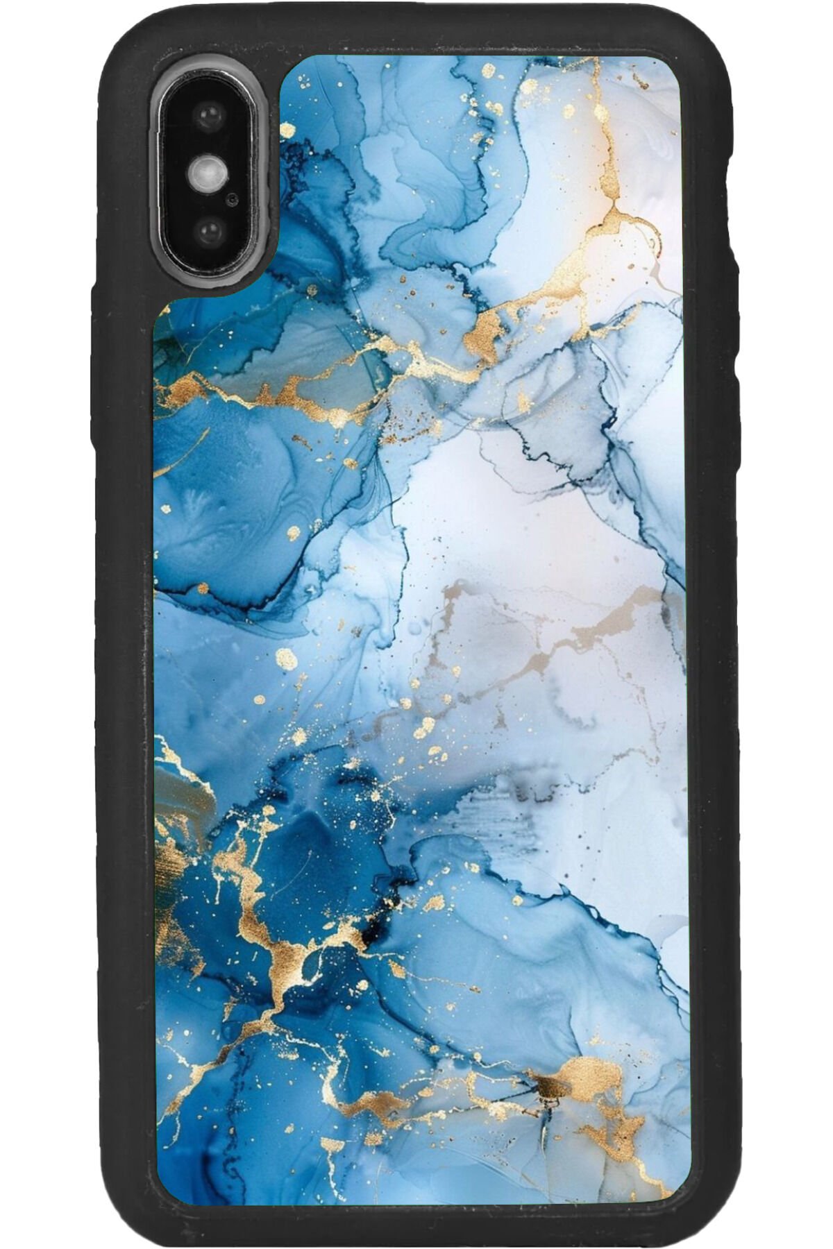 iPhone XS Max Uyumlu Mat Siyah uyumlu Kılıf – Yumuşak Silikon, Koruyucu, Şok Emici Kapak