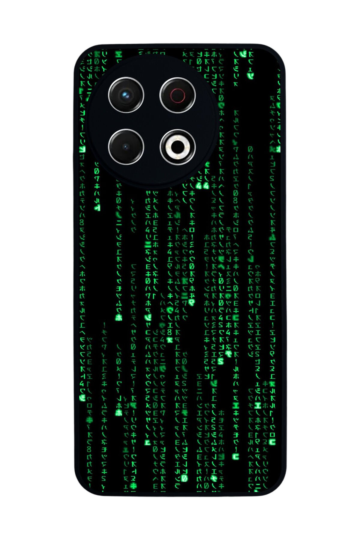 Tecno Spark 30 Pro Uyumlu Matrix Tecno Spark 30 Pro Tasarımlı Glossy Premium Kılıf