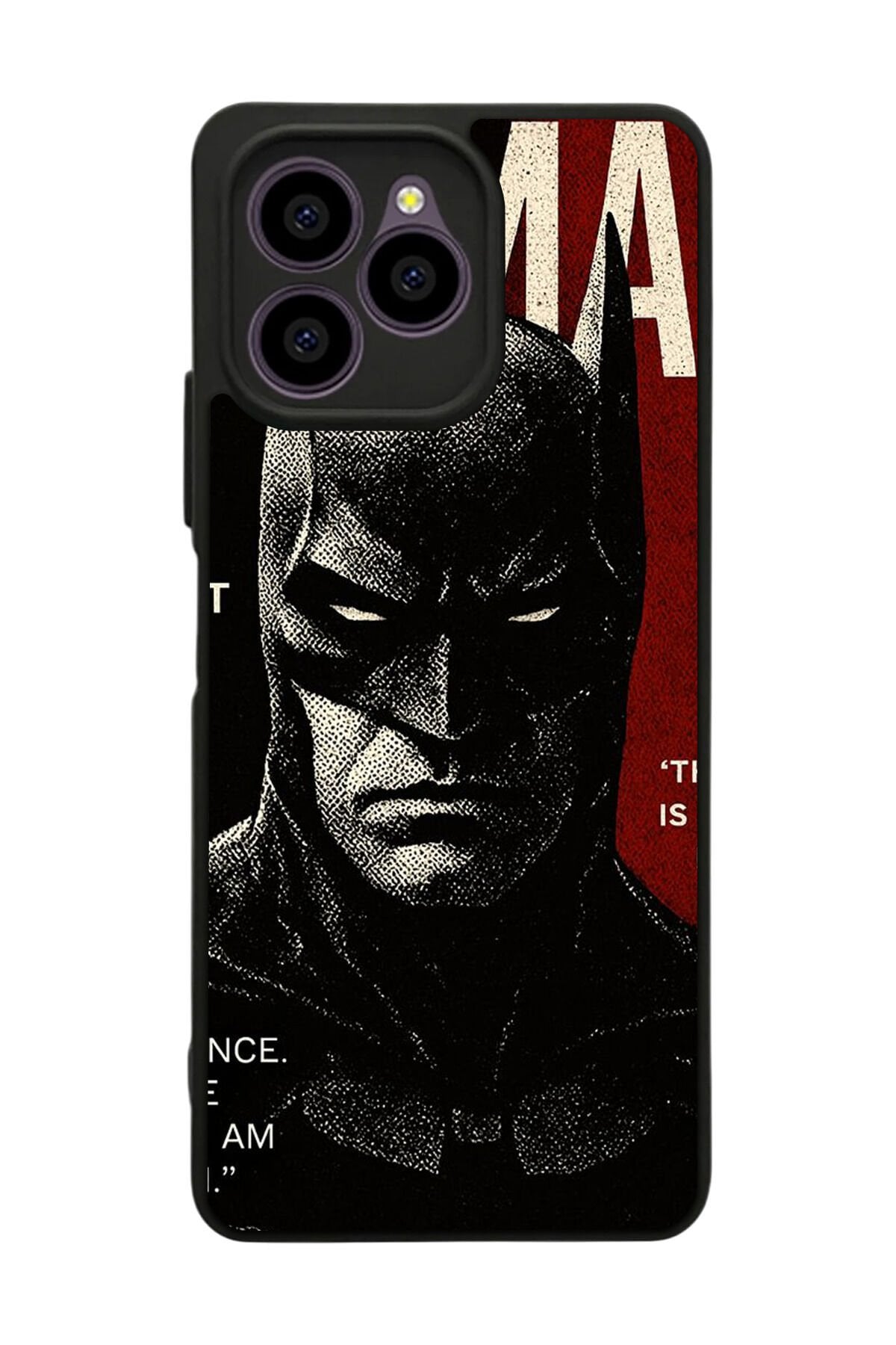 Omix X6 Uyumlu Batman Tasarımlı Glossy Premium Kılıf