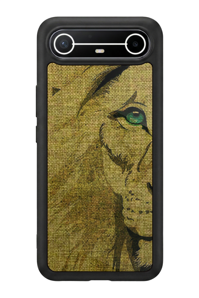 Tecno Spark Slim 5G Uyumlu Aslan Tasarımlı Glossy Premium Kılıf