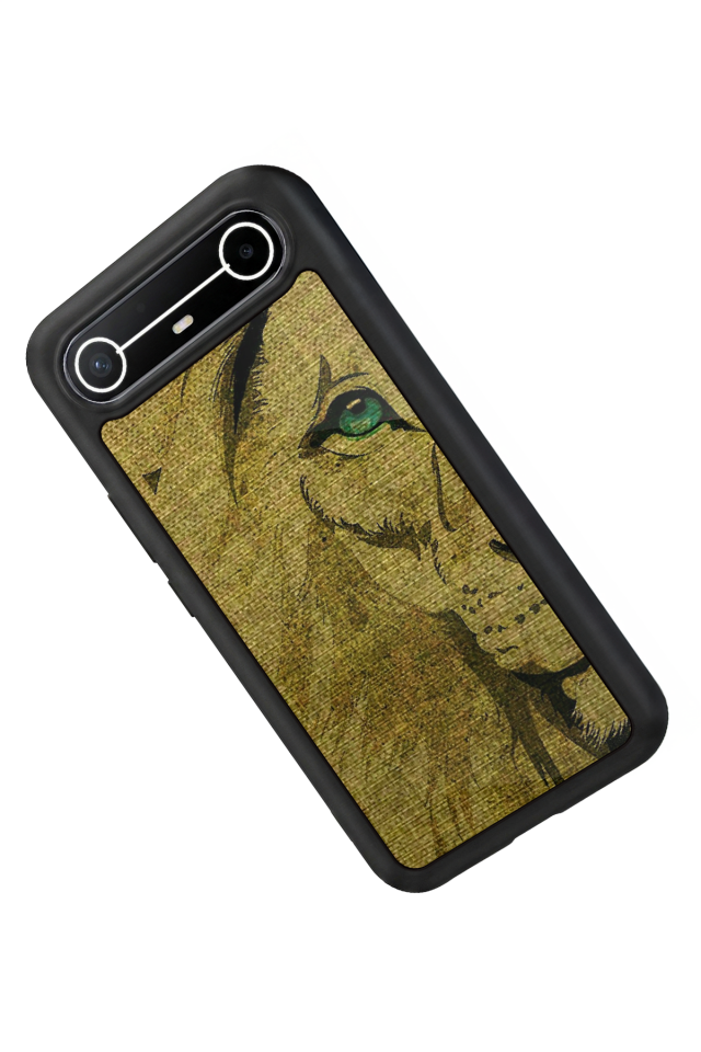 Tecno Spark Slim 5G Uyumlu Aslan Tasarımlı Glossy Premium Kılıf