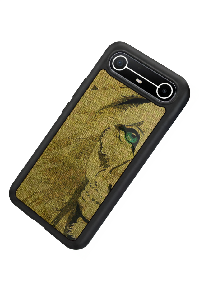 Tecno Spark Slim 5G Uyumlu Aslan Tasarımlı Glossy Premium Kılıf