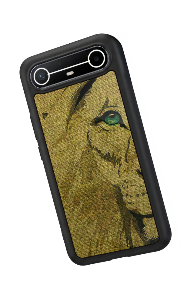 Tecno Spark Slim 5G Uyumlu Aslan Tasarımlı Glossy Premium Kılıf