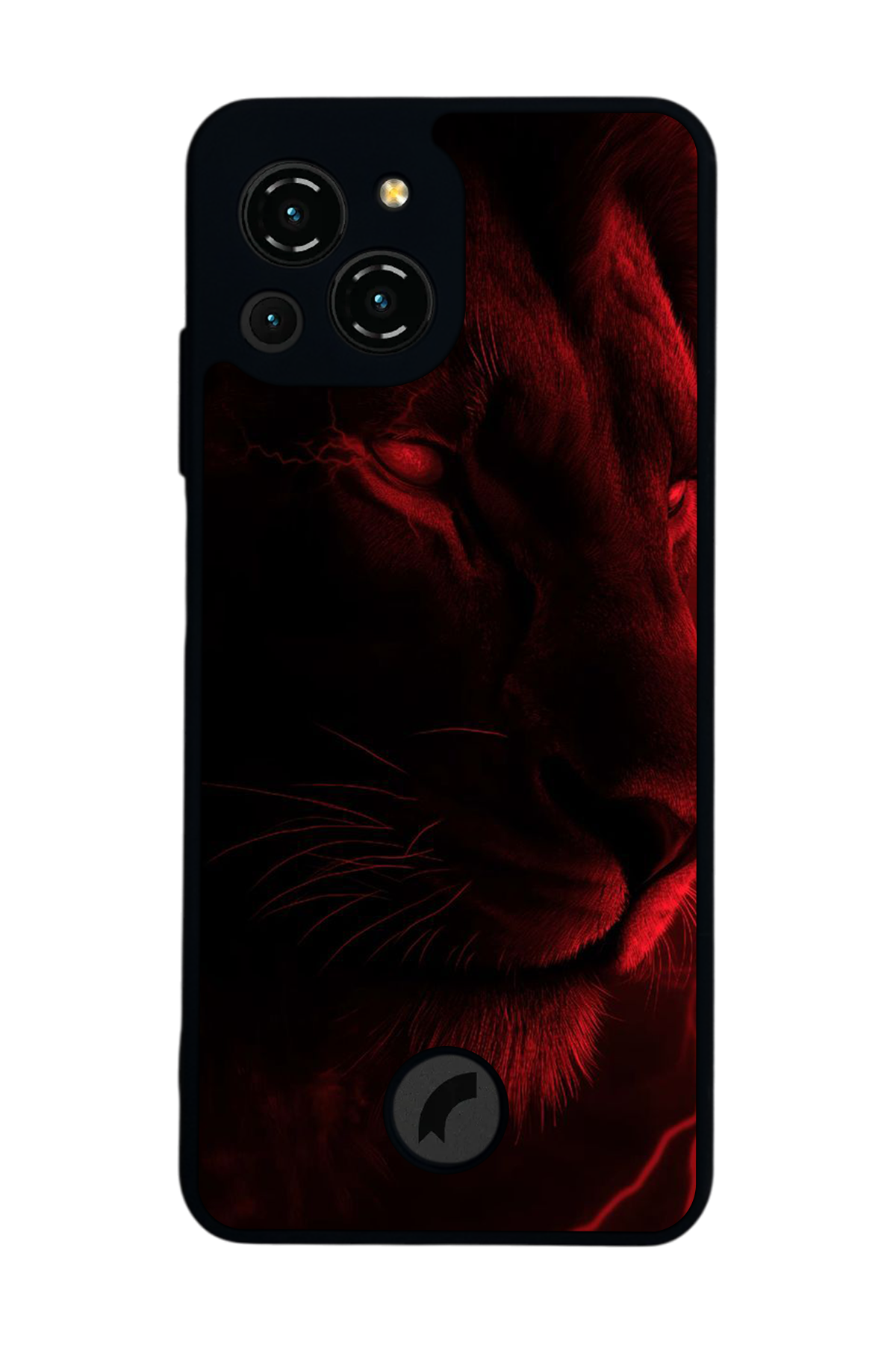 Reeder S23 Pro Max Uyumlu Aslan Tasarımlı Glossy Premium Kılıf