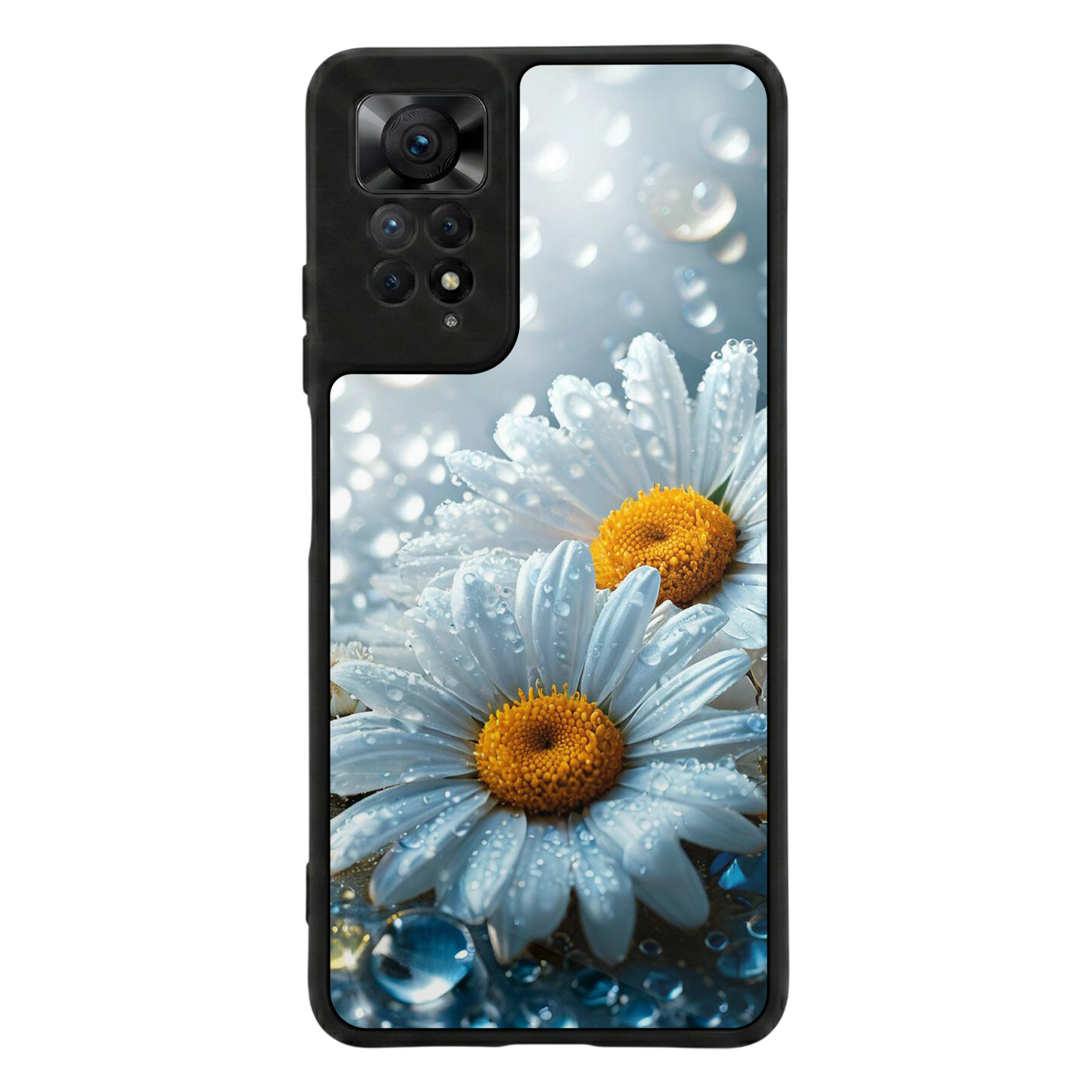 Xiaomi Redmi Note 12 Pro Uyumlu Cicek Tasarımlı Glossy Premium Kılıf