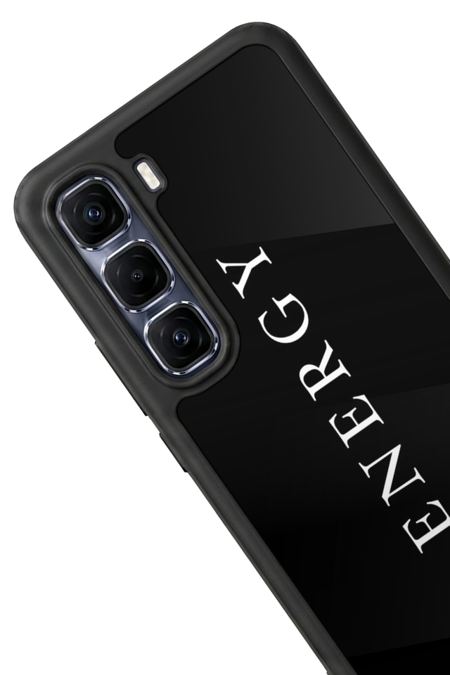 Infinix Hot 60 Pro Plus Uyumlu Energy Tasarımlı Glossy Premium Kılıf