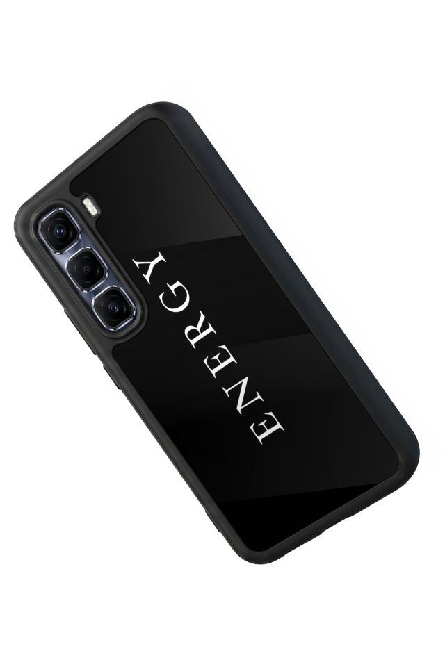 Infinix Hot 60 Pro Plus Uyumlu Energy Tasarımlı Glossy Premium Kılıf