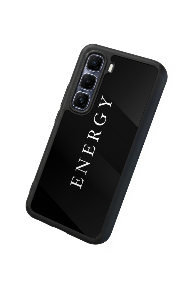 Infinix Hot 60 Pro Plus Uyumlu Energy Tasarımlı Glossy Premium Kılıf
