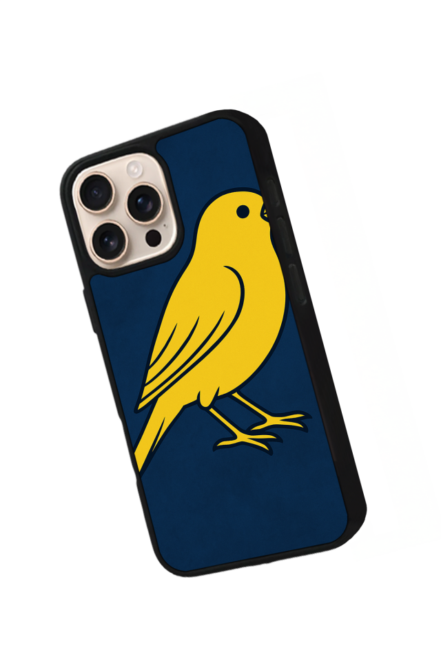 iPhone 16 Pro Uyumlu Fenerbahce Tasarımlı Glossy Premium Kılıf