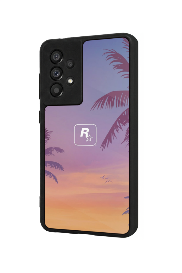 Samsung Galaxy A73 Uyumlu GTA Tasarımlı Glossy Premium Kılıf