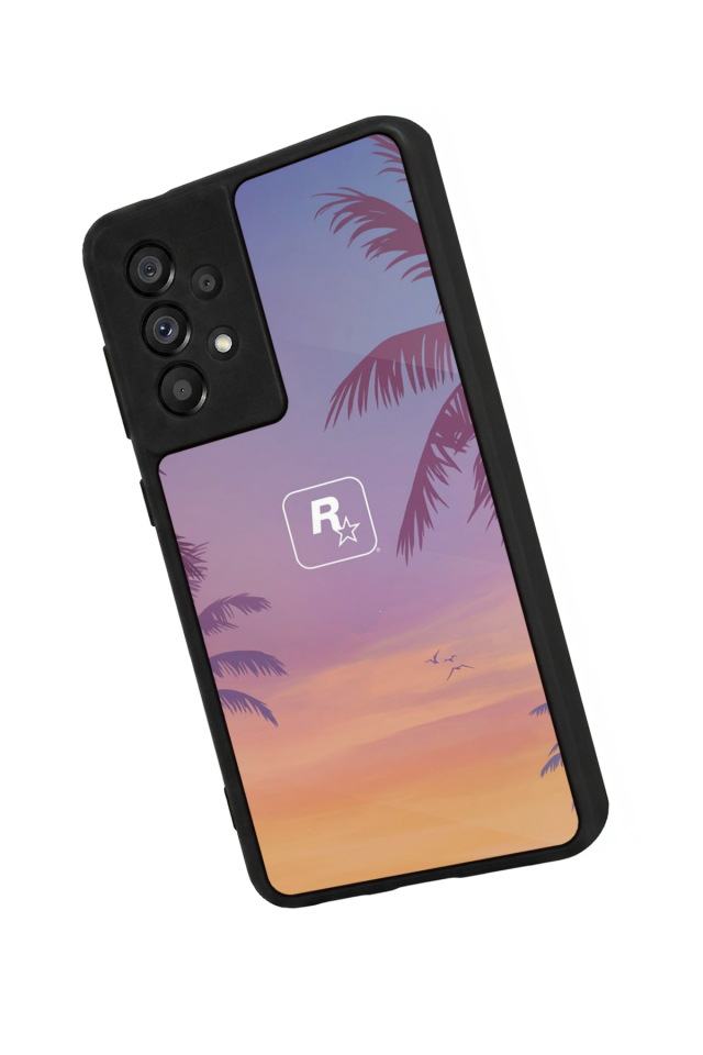 Samsung Galaxy A73 Uyumlu GTA Tasarımlı Glossy Premium Kılıf