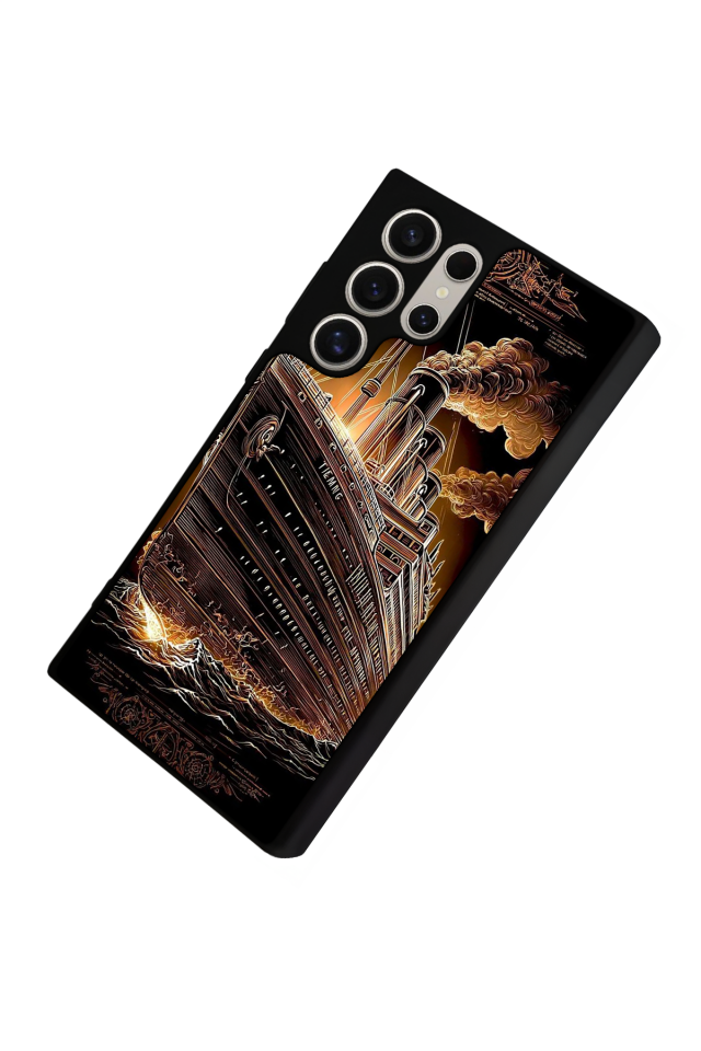 Samsung Galaxy S23 Ultra Uyumlu Korsan Tasarımlı Glossy Premium Kılıf