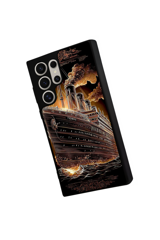 Samsung Galaxy S23 Ultra Uyumlu Korsan Tasarımlı Glossy Premium Kılıf