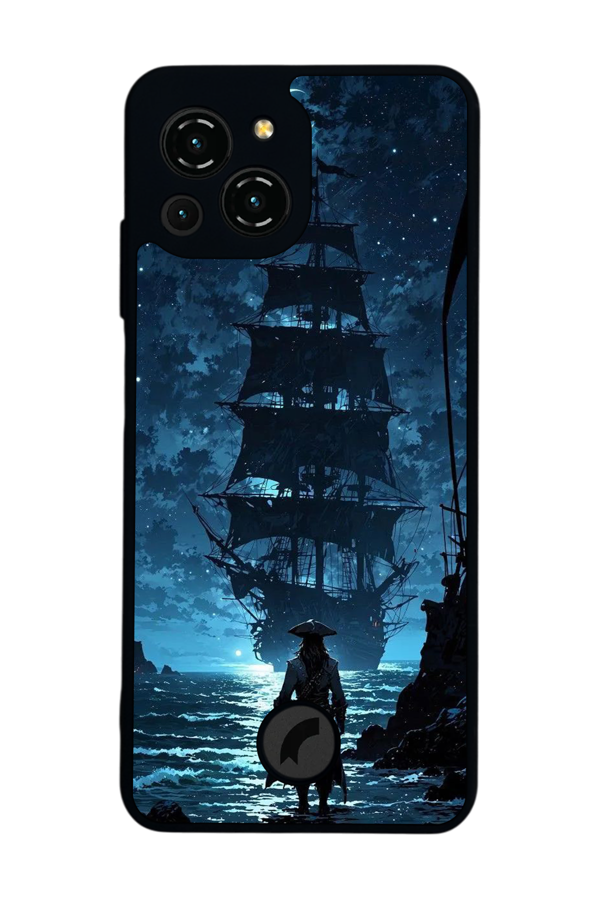 Reeder S23 Pro Max Uyumlu Korsan Tasarımlı Glossy Premium Kılıf