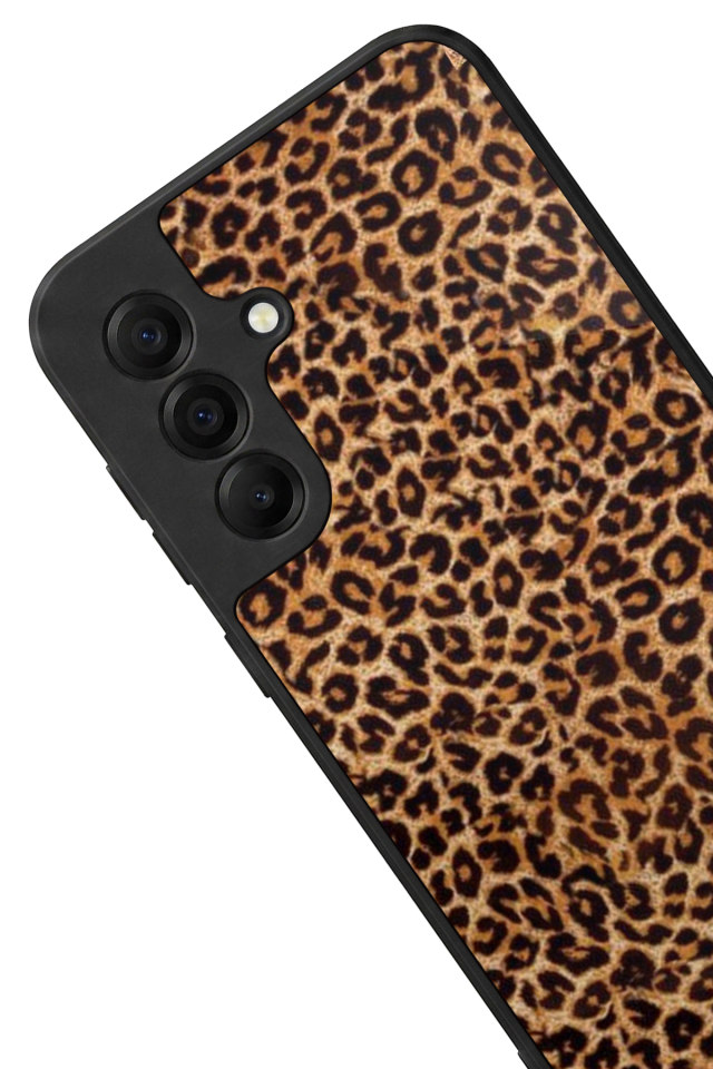 Samsung Galaxy A17 Uyumlu Leopar Tasarımlı Glossy Premium Kılıf