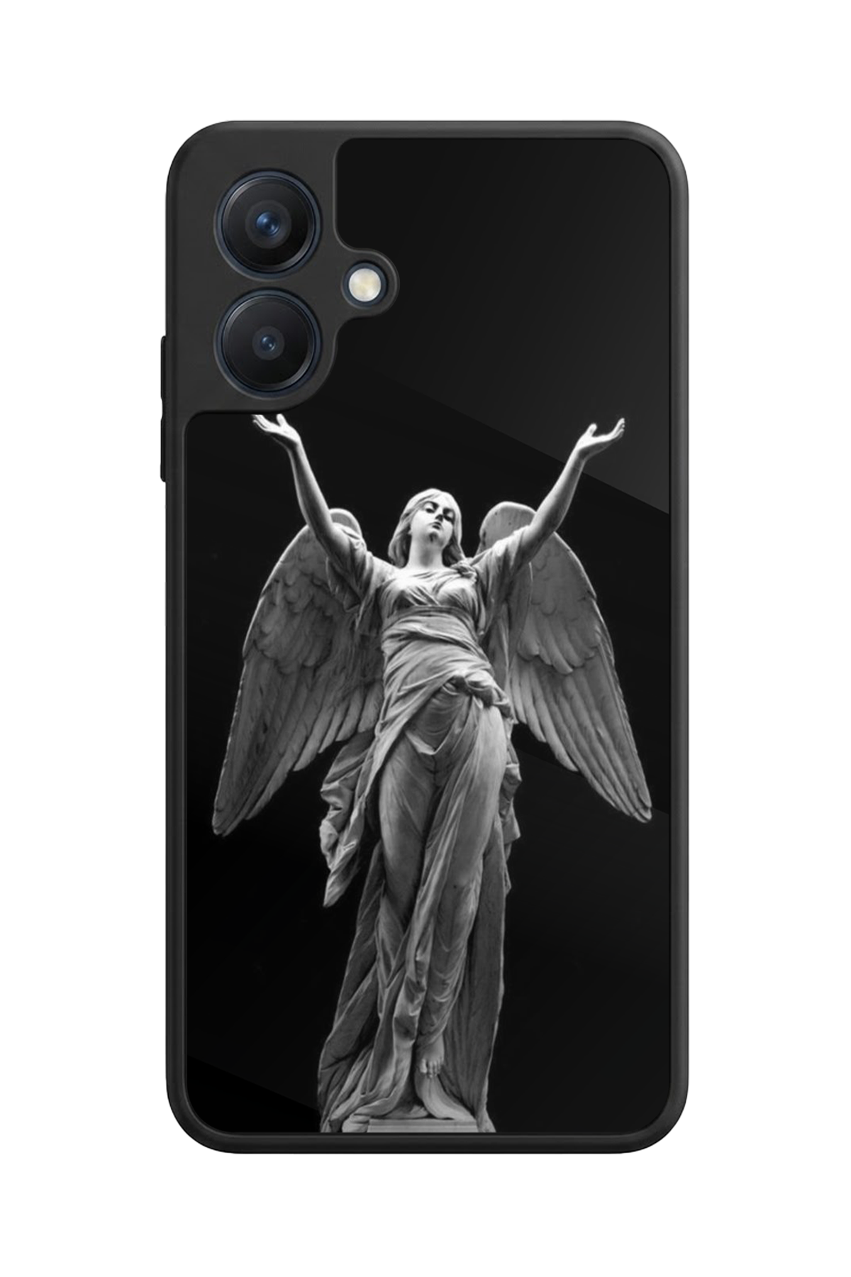 Samsung Galaxy A07 Uyumlu Melek Tasarımlı Glossy Premium Kılıf