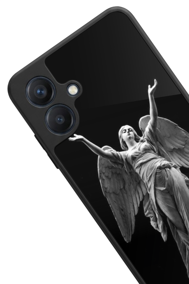 Samsung Galaxy A07 Uyumlu Melek Tasarımlı Glossy Premium Kılıf