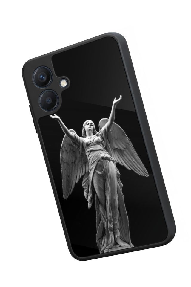 Samsung Galaxy A07 Uyumlu Melek Tasarımlı Glossy Premium Kılıf