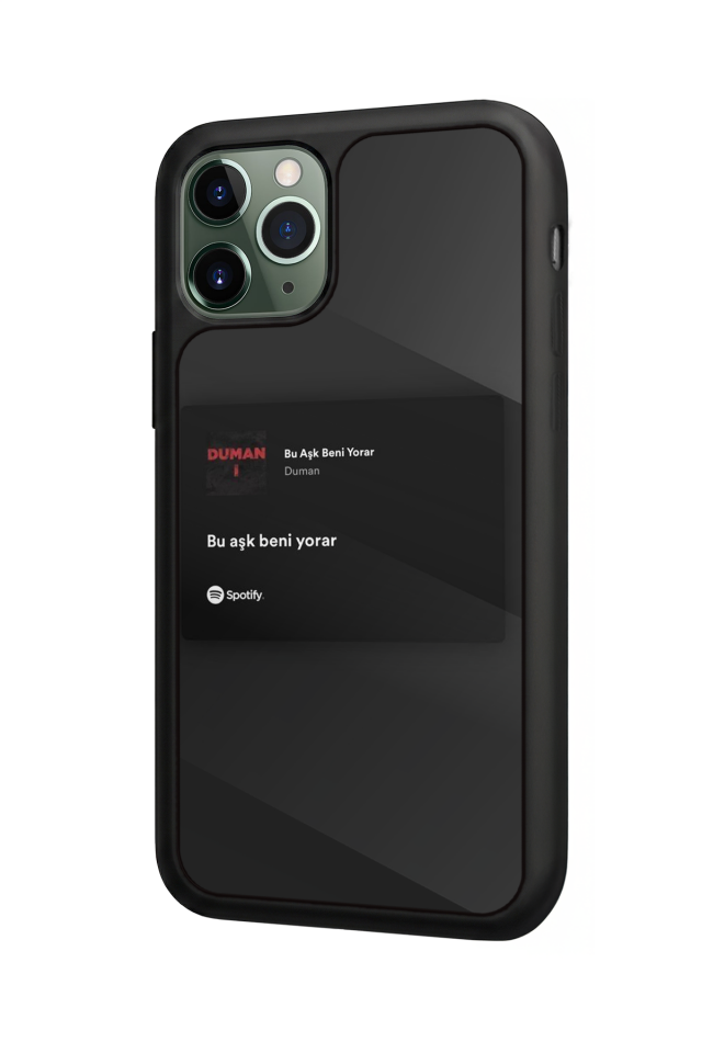 iPhone 11 Pro Max Uyumlu Sarki Sozleri Tasarımlı Glossy Premium Kılıf