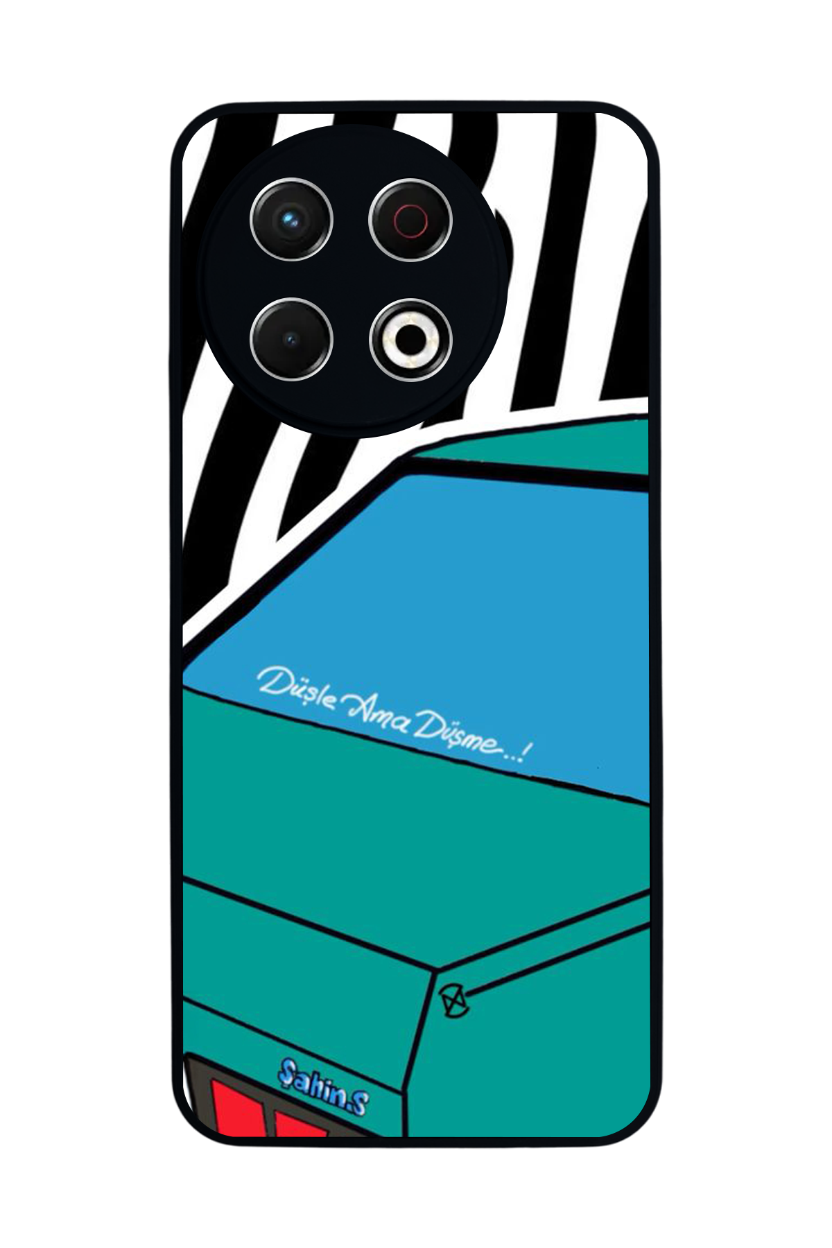 Tecno Spark 30 Pro Uyumlu Tofas Tasarımlı Glossy Premium Kılıf