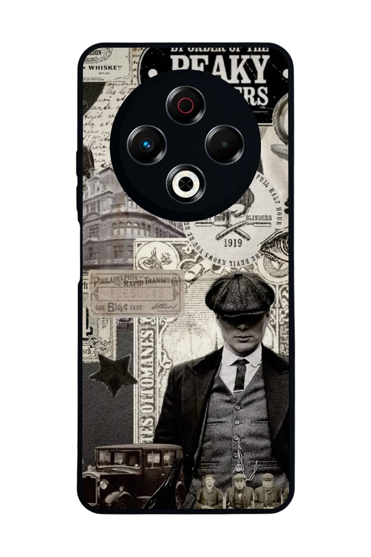 Tecno Spark 30 Uyumlu Peaky Blinders Tasarımlı Glossy Premium Kılıf