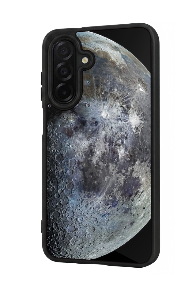 Samsung Galaxy A56 Uyumlu Ay Tasarımlı Glossy Premium Kılıf