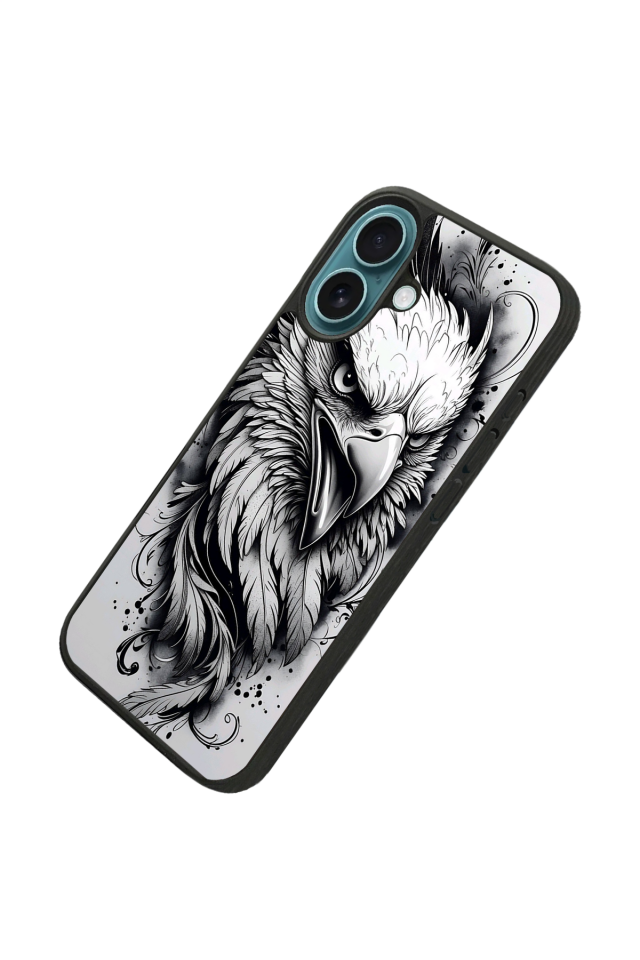 iPhone 16 Uyumlu Besiktas Tasarımlı Glossy Premium Kılıf