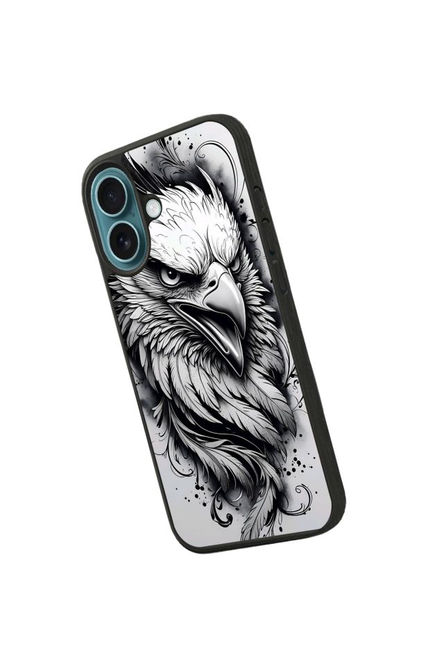 iPhone 16 Uyumlu Besiktas Tasarımlı Glossy Premium Kılıf