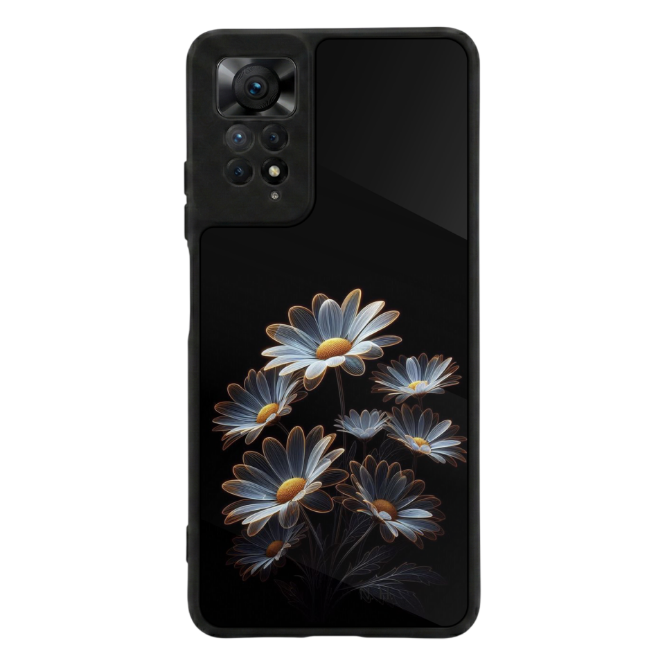 Xiaomi Redmi Note 12 Pro Uyumlu Cicek Tasarımlı Glossy Premium Kılıf