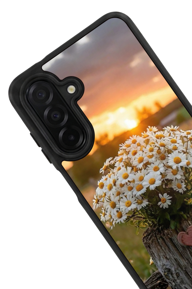 Samsung Galaxy A26 Uyumlu Cicek Tasarımlı Glossy Premium Kılıf