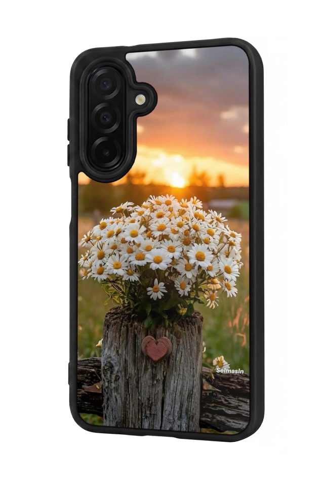 Samsung Galaxy A26 Uyumlu Cicek Tasarımlı Glossy Premium Kılıf