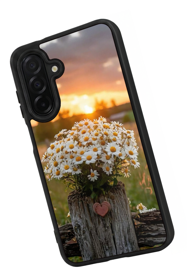 Samsung Galaxy A26 Uyumlu Cicek Tasarımlı Glossy Premium Kılıf