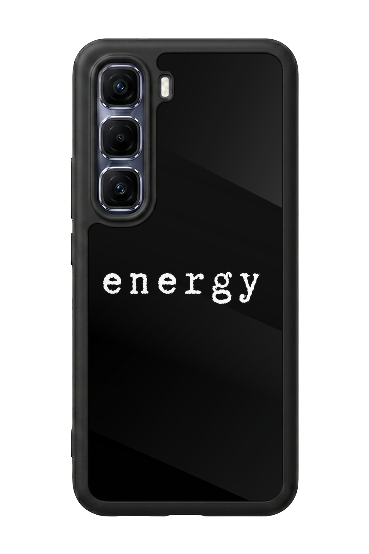 Infinix Hot 60 Pro Plus Uyumlu Energy Tasarımlı Glossy Premium Kılıf